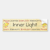 Quaker bumpersticker (Voorkant)