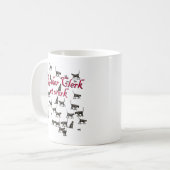 Quaker Clerk & Notes on the Art of Herding Cats Koffiemok (Voorkant links)