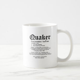 Quaker Definition Koffiemok