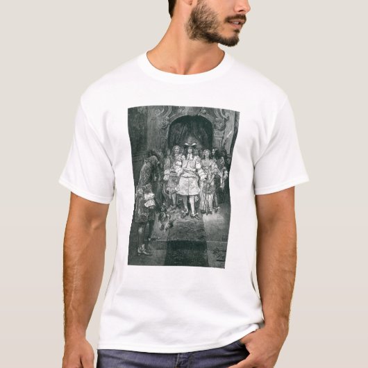 Quaker en King in Whitehall T-shirt (Voorkant)