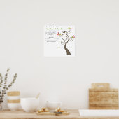 Quaker huwelijks Certificate - Huge - Gepersonalis Poster (Keuken)