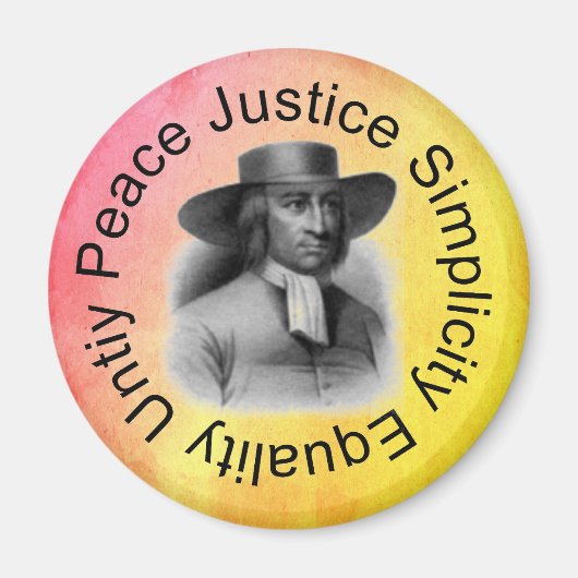 Quaker Magnet (Voorkant)