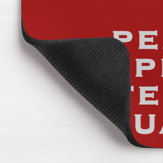 Quaker Motto Muismat (Hoek)