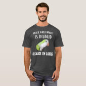 Quaker Parrot Shirt Im Louder Quaker (Voorkant volledig)