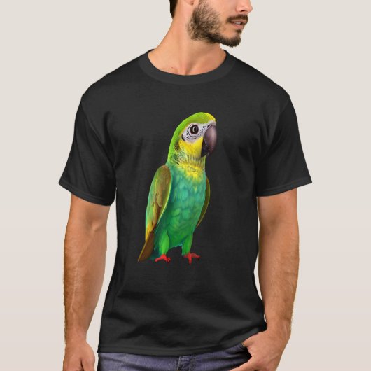 Quaker Parrots birds animals pet  quotes Family Pa T-shirt (Voorkant)