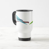 Quaker Parrots Travel Mug Reisbeker (Voorkant links)