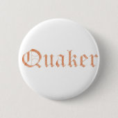 Quaker Ronde Button 5,7 Cm (Voorkant)