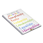 Quaker Specices Notitieboek (Rechterzijde)