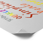 Quaker Specices Poster (Hoek)