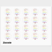 Quaker Specices Ronde Sticker (Vel)