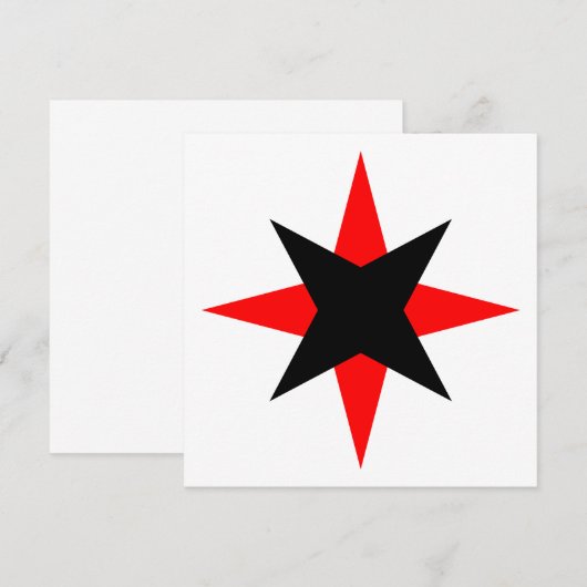 Quaker Star (Voorkant / Achterkant)