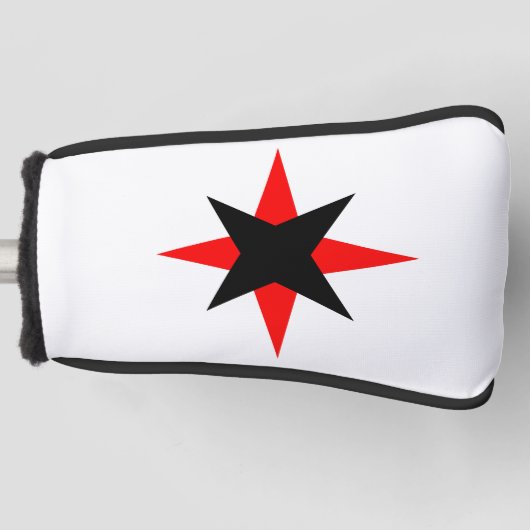 Quaker Star Golfheadcover (Voorkant)