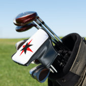 Quaker Star Golfheadcover (Insitu)