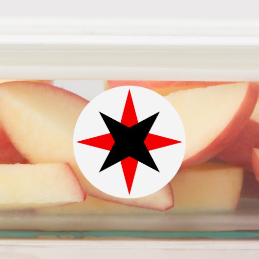 Quaker Star Labels (Aangebracht)