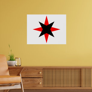 Quaker Star Poster