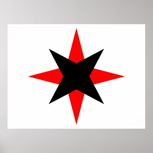 Quaker Star Poster (Voorkant)