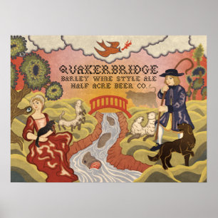 Quakerbridge Barley Wine Style Poster