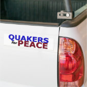 Quakers for Peace Bumpersticker (Op Truck)