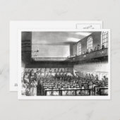 Quakers Meeting, van Ackermann Briefkaart (Voorkant / Achterkant)