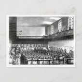 Quakers Meeting, van Ackermann Briefkaart (Voorkant)