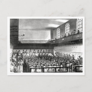 Quakers Meeting, van Ackermann Briefkaart