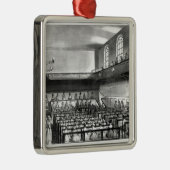 Quakers Meeting, van Ackermann Metalen Ornament (Rechts)