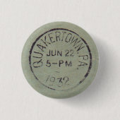 Quakertown 1932 ronde button 3,2 cm (Voorkant)