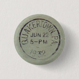Quakertown 1932 ronde button 3,2 cm
