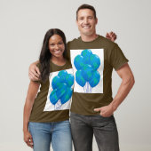 Qualate Wereldbol Biologisch afbreekbare late ball T-shirt (Unisex)