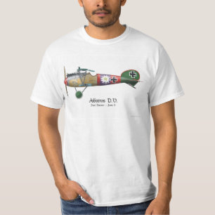 Quality Albatros D.V. Ww1 Duitse vuursteentesap T-shirt
