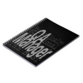 Quality Assurance Manager Extraordinaire Notitieboek (Linkerzijde)