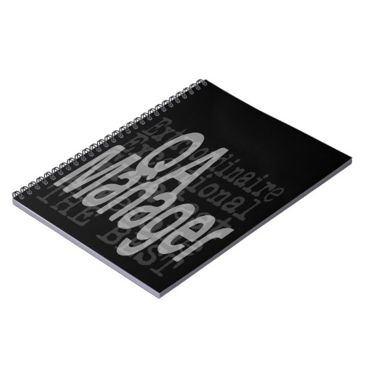 Quality Assurance Manager Extraordinaire Notitieboek (Linkerzijde)