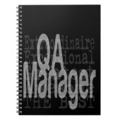 Quality Assurance Manager Extraordinaire Notitieboek (Voorkant)