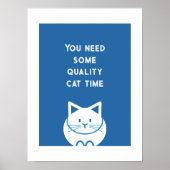 Quality Cat Time Poster (Voorkant)