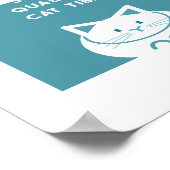 Quality Cat Time  Poster (Hoek)