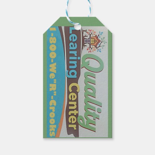 Quality Learing Center Cadeaulabel (Voorkant)