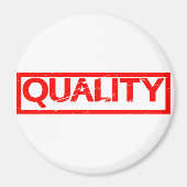 Quality Stamp Magneet (Voorkant)