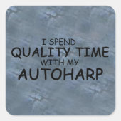 Quality Time Autoharp Square Sticker (Voorkant)