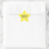 Quality Time Harmonica Star Sticker (Tas)