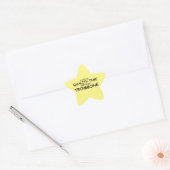 Quality Time Trombone Star-Sticker Ster Sticker (Envelop)