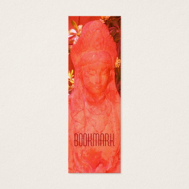 Quan Yin-BLADWIJZER Mini Visitekaartjes (Voorkant)