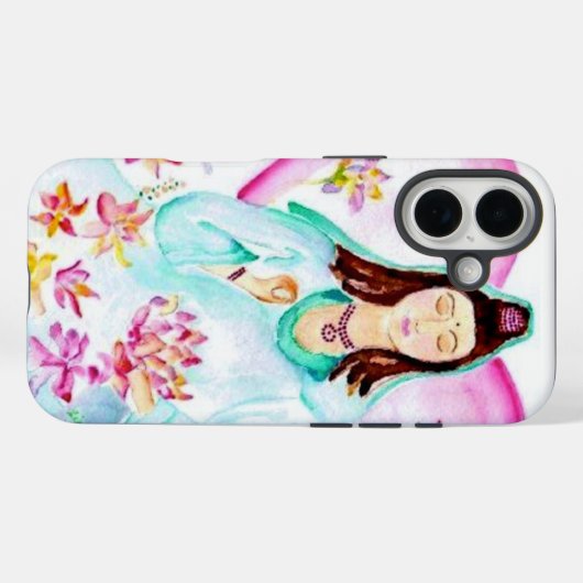 Quan Yin iPhone Case (Achterkant (horizontaal))