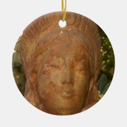 Quan Yin Keramisch Ornament (Voorkant)