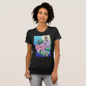 Quan Yin (Kuan Yin) in de Lotus T-shirt (Voorkant volledig)