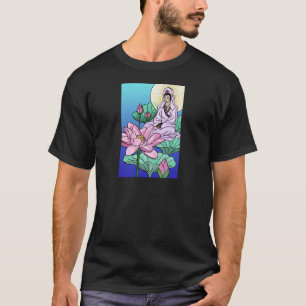 Quan Yin (Kuan Yin) in de Lotus T-shirt