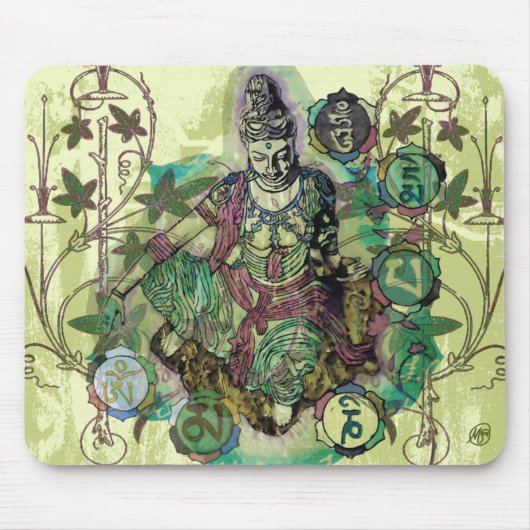 Quan Yin Mousepad Muismat (Voorkant)