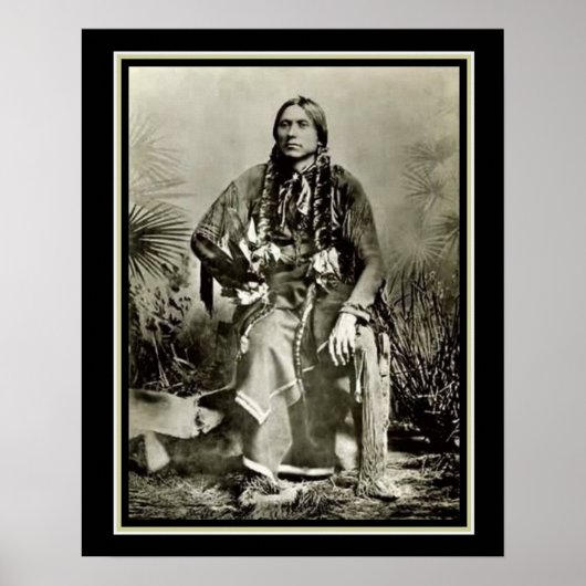 Quanah Parker- Last Comanche Chief 16 x 20 Poster (Voorkant)