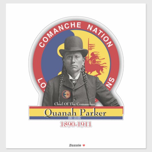 Quanah Parker Sticker (Vel)