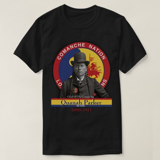 Quanah Parker T-shirt (Design voorkant)