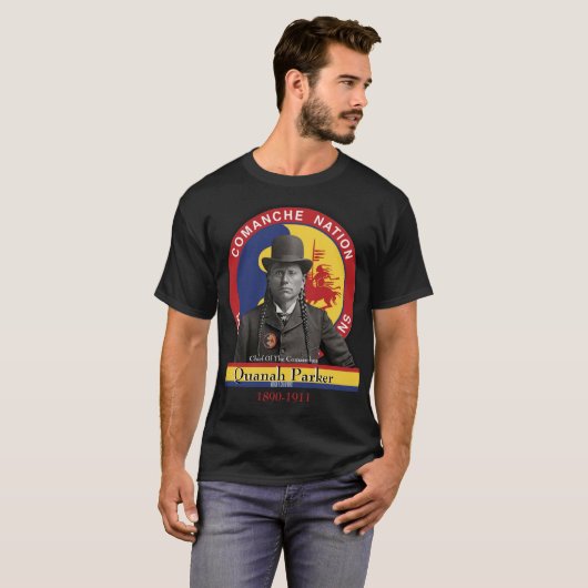Quanah Parker T-shirt (Voorkant volledig)